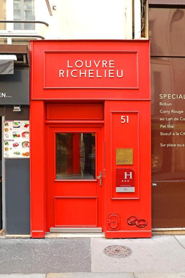 Hotel Louvre Richelieu Париж Екстер'єр фото